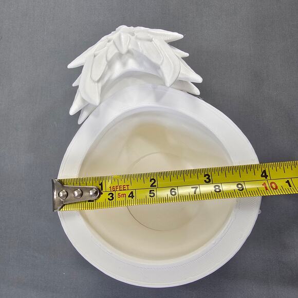 Energy Drink Soda Pop Can Holder White Winged Dragon Textured Functional Fantasy - Picture 8 of 10